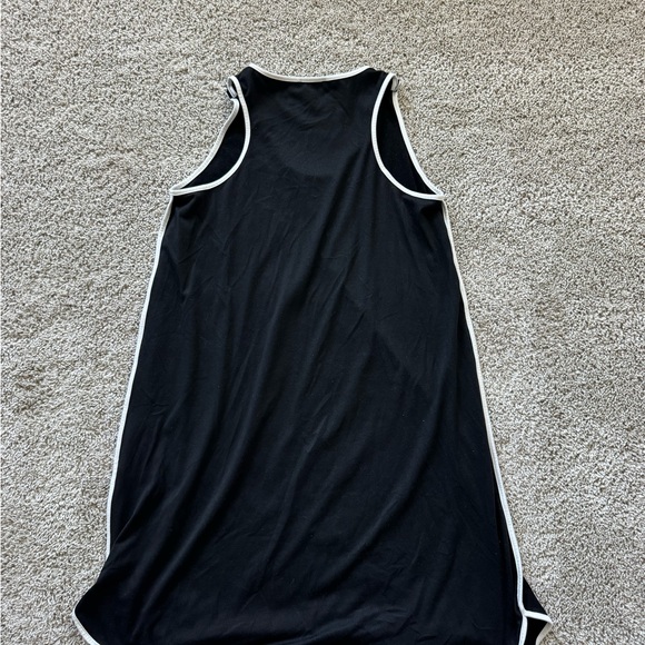 Black Nursing Dress Labor and Delivery Gown Breastfeeding Nightgown Size Medium - Picture 7 of 7